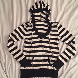 Forever 21 Light Sweater with Hood